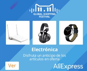 Ofertas del 11 de noviembre Electronicos aliexpress global shopping festival