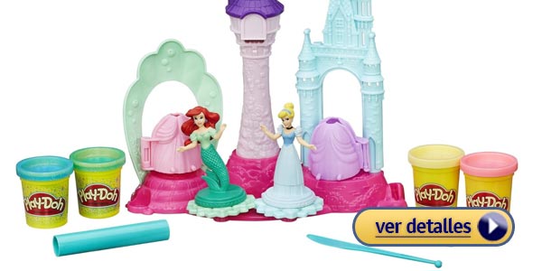 Juguetes para niñas para regalar en navidad: Palacio Real de las princesas de Disney Play-Doh