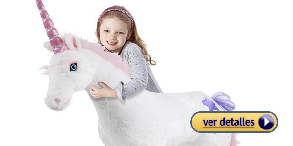 Juguetes para niñas para regalar en navidad: Unicornio de felpa 