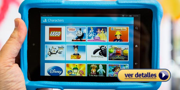 Mejores juguetes de navidad para niños: Tableta Fire HD para niños