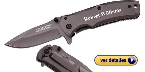 Regalos de navidad baratos y personalizados: Cuchillo personalizado