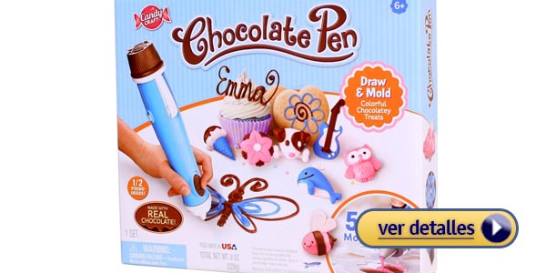 Regalos de navidad para niñas: Bolígrafo artístico de chocolate