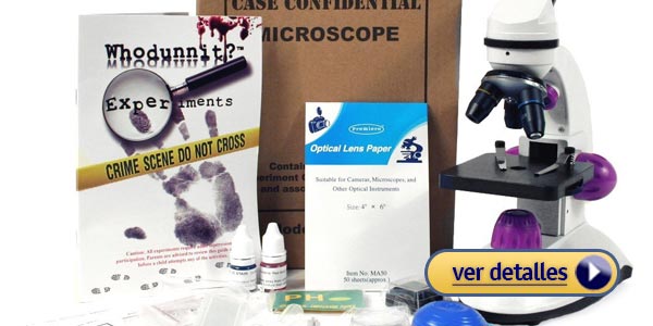 Regalos de navidad para niñas: Kit de Microscopio Forense