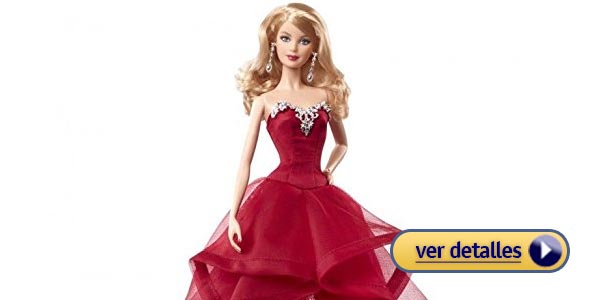 Regalos de navidad para niñas: Muñeca Barbie Navideña Coleccionable