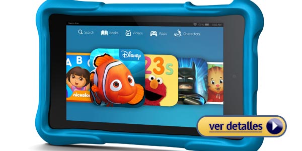 Regalos de navidad para niñas: Tableta para niños Fire HD