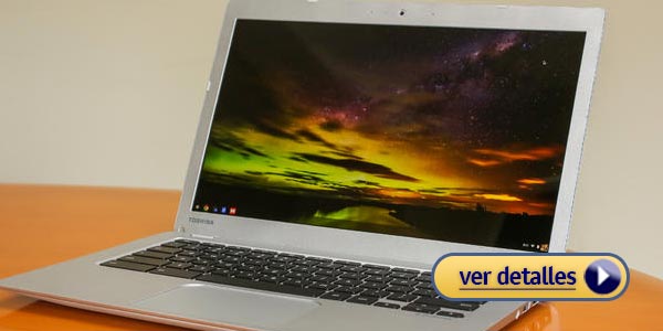 Mejores laptops baratas para la oficina: Toshiba Chromebook 2