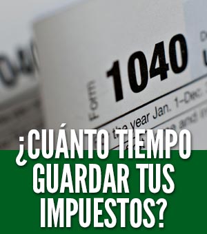 guardar tu declaración de impuestos
