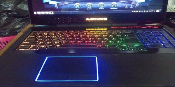 Alienware 17 análisis: Teclado y el touchpad