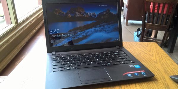 Lenovo IdeaPad 100S: Pantalla y sonido