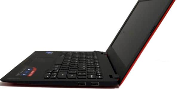 Lenovo IdeaPad 100S: Puertos y cámara