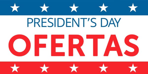 ofertas presidents day