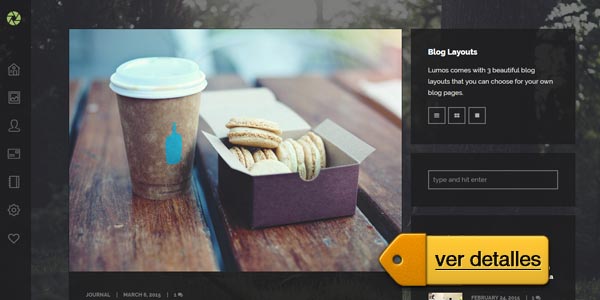 Plantillas WordPress 2016: Lumos
