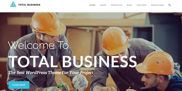 Plantillas WordPress para negocios: Total Business