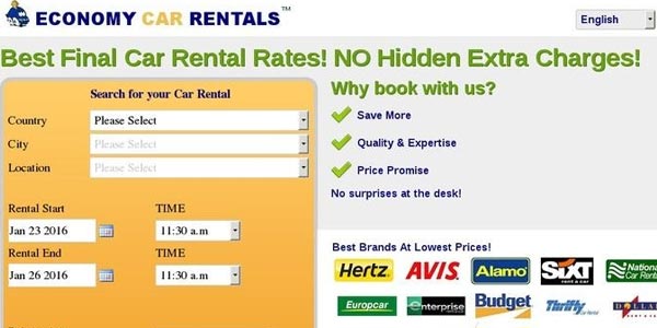 Seguro de alquiler de autos: Economy Car Rentals