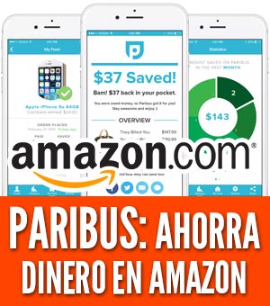 qué es paribus ahorrar dinero amazon paribus.co