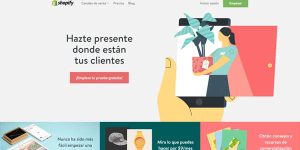 Crear una tienda Shopify: Registro