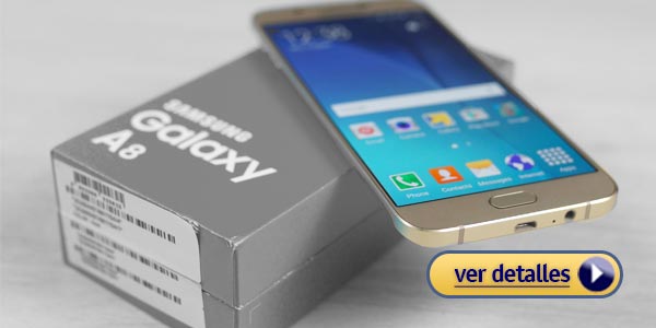 Mejores celulares con lector de huella: Samsung Galaxy A8