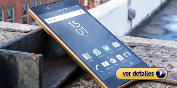 Mejores celulares con pantalla grande: Sony Xperia Z5 Premium