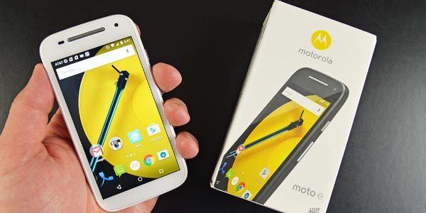 Moto E análisis precio