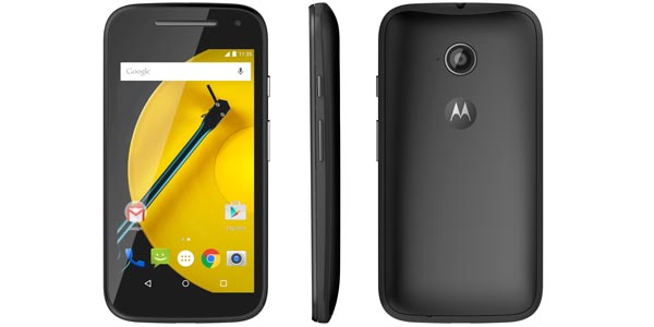 Moto E (segunda generación) análisis: Diseño