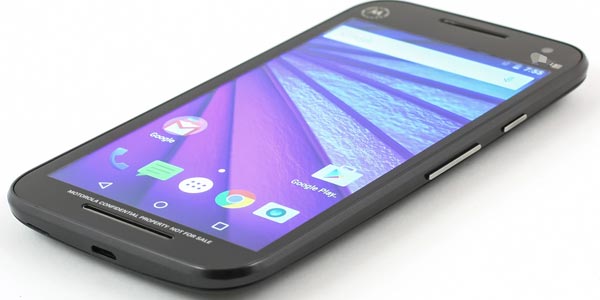 Moto G análisis: Diseño