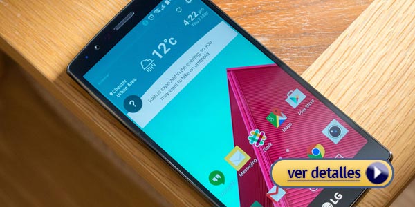 Móviles con pantalla grande: LG G4