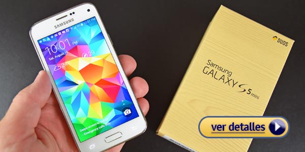 Móviles con pantalla pequeña: Galaxy Mini S5