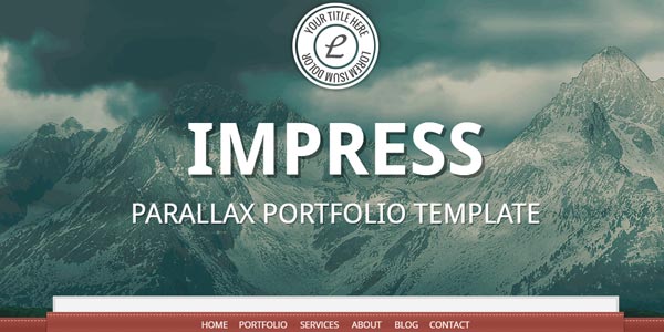 Temas wordpress html5 impress