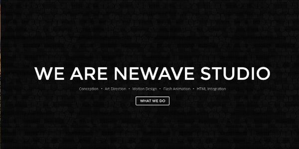 Temas WordPress de una página: Newave