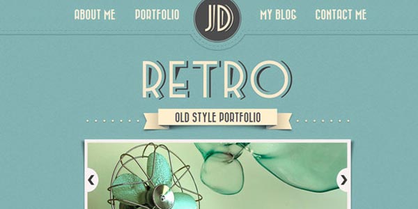 Temas WordPress de una página y rápida: Retro