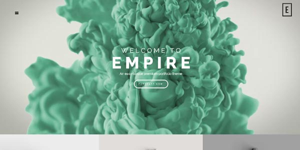 Temas WordPress de videos: Empire