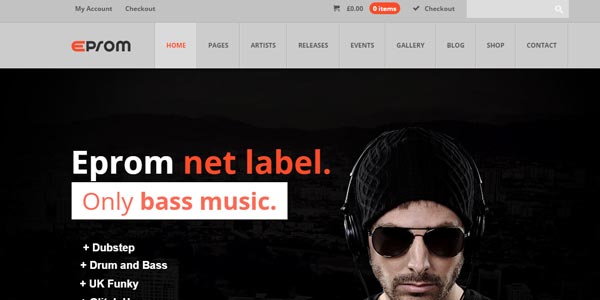 Temas wordpress para musica eprom