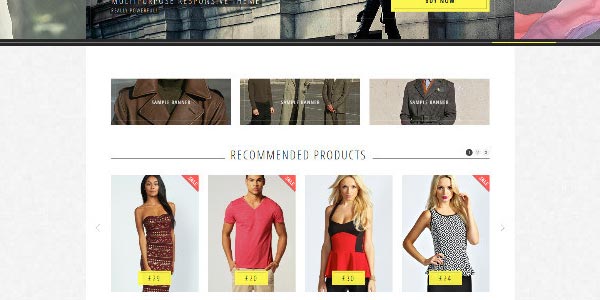 Temas WordPress para una tienda virtual: Precise