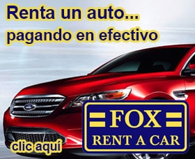 rentar un auto pagando en efectivo cash