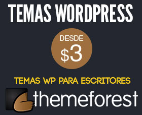 Temas wordpress para escritores themeforest