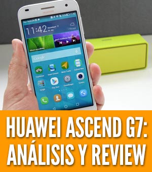 Huawei Ascend G7 reseña: Diseño
