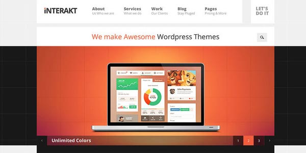 Mejores temas wordpress creativos interakt