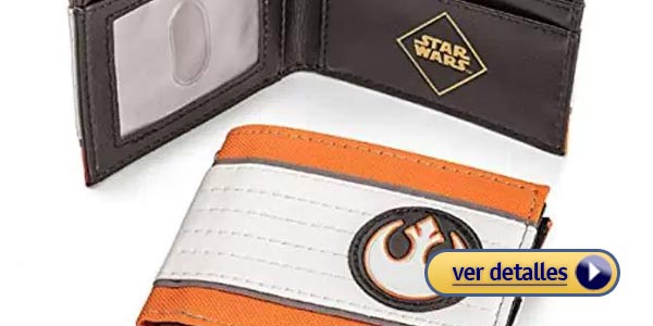 Mejores billeteras para hombre doble pliegue de star wars