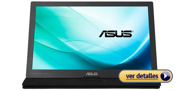 Mejores pantallas portatiles del mercado asus mb mb169c portable led lit monitor