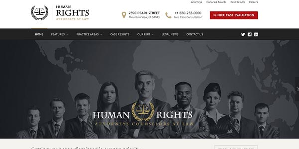 Mejores temas wordpress para abogados humanrights