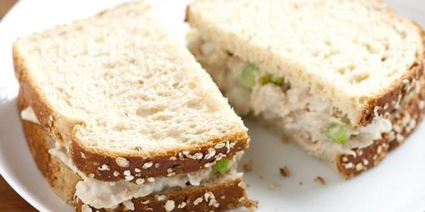 Peor cena para diabeticos sandwich de atun