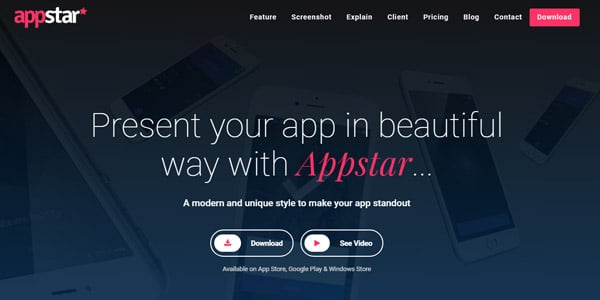 Plantillas WordPress para Apps AppStar