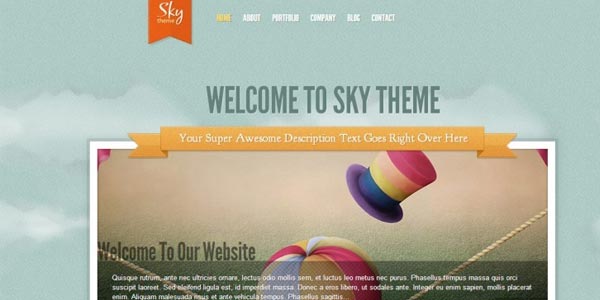 Plantillas wordpress para escuelas sky