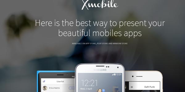 Plantillas wordpress para marketing y paginas de aterrizaje xmobile