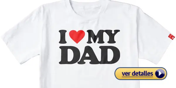 Regalos baratos del dia del padre camiseta personalizada