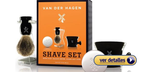 Regalos de cumpleanos para hombres set de afeitar van der hagen