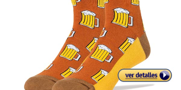Regalos graciosos para el dia del padre calcetines de cerveza