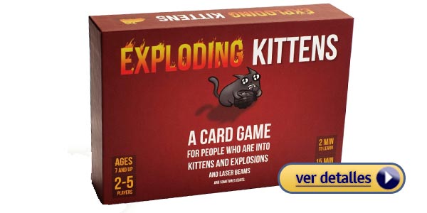 Regalos graciosos para el dia del padre juegos de carta exploding kittens (gatos explosivos)