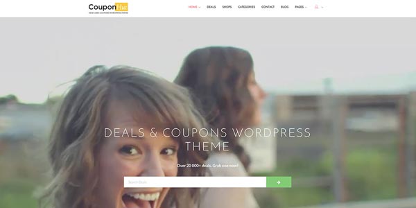 Temas wordpress de cupones couponhut