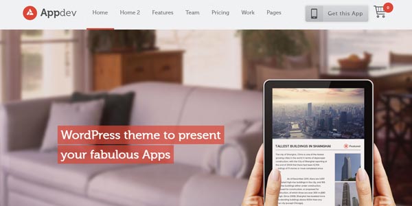 Temas wordpress para apps android o ios appdev